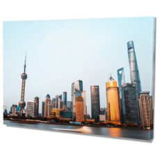 Falikép Shanghai Vászonkép