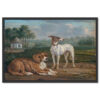 Falikép Kutyák Vidéken Festmény Vászonkép