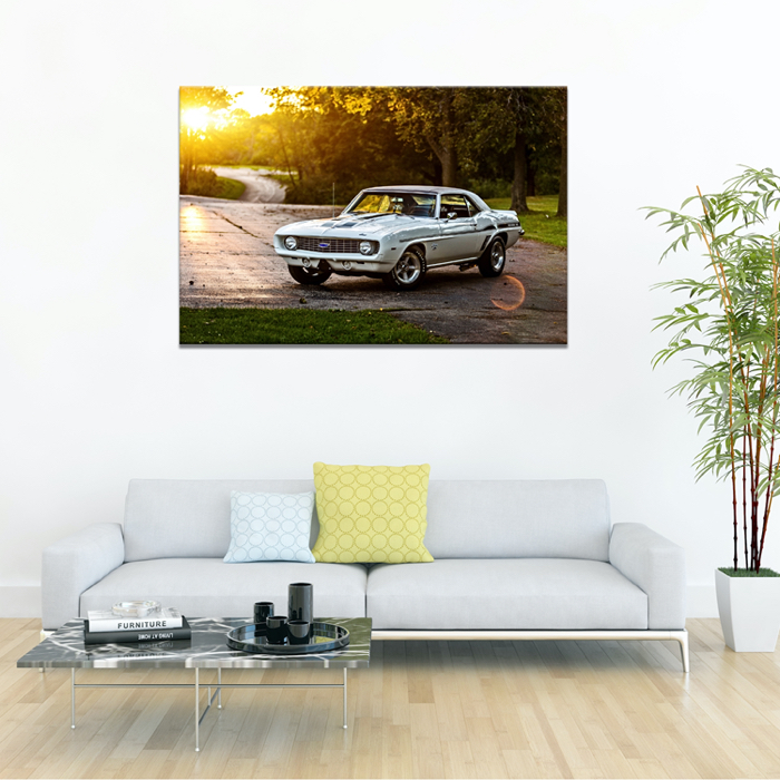 Falikép Camaro Amerikai Izomautó Sportkocsi Sportautó Vászonkép