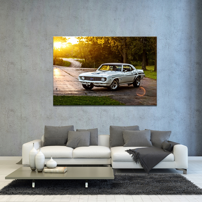Falikép Camaro Amerikai Izomautó Sportkocsi Sportautó Vászonkép