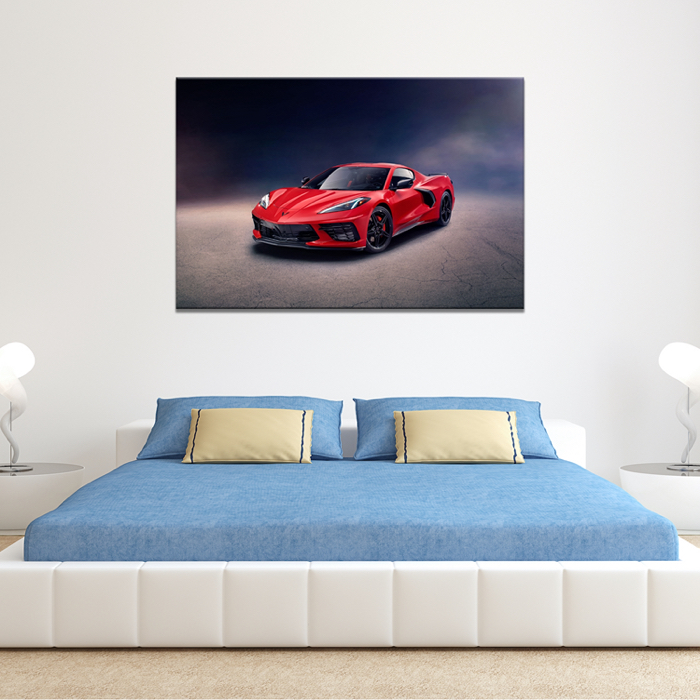 Falikép Chevrolet Corvette Sportkocsi Sportautó Vászonkép