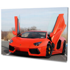 Falikép Narancssárga Lamborghini Sportkocsi Sportautó Vászonkép