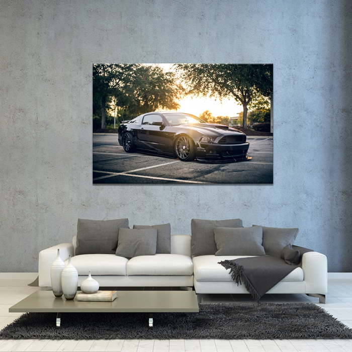 Falikép Mustang GTR Sportkocsi Sportautó Vászonkép