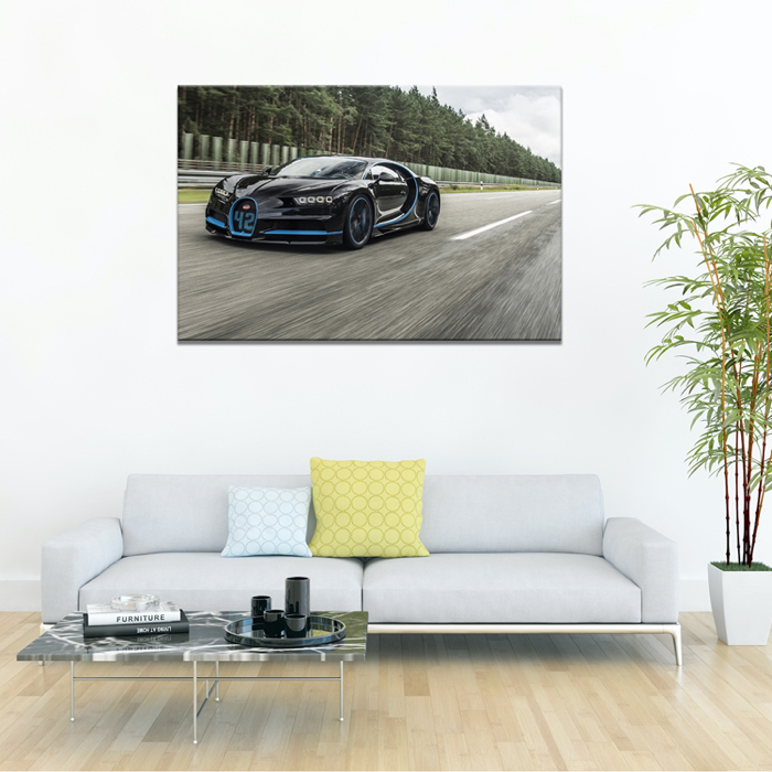 Falikép Bugatti Sportautó Sportkocsi Vászonkép