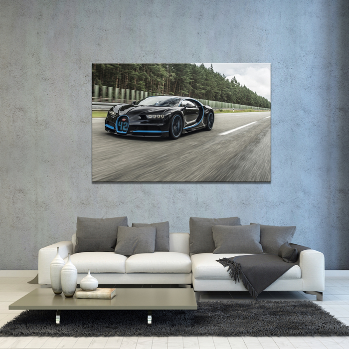 Falikép Bugatti Sportautó Sportkocsi Vászonkép