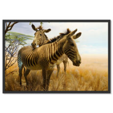 Zebrák Afrika Poszter