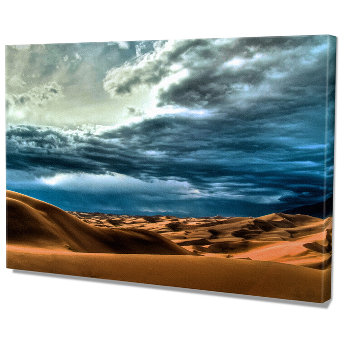 Falikép Sivatag Tájkép Vászonkép