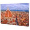 Falikép Firenzei Dóm Olaszország Város Épületek Vászonkép