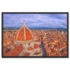 Falikép Firenzei Dóm Olaszország Város Épületek Vászonkép