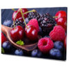 Falikép Erdei Gyümölcsök Cseresznye Ribizli Szamóca Vászonkép