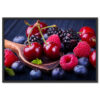 Falikép Erdei Gyümölcsök Cseresznye Ribizli Szamóca Vászonkép