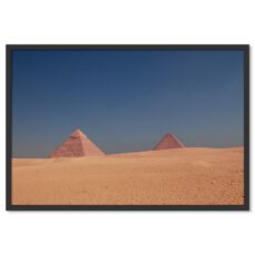 Piramisok Sivatag Egyiptom Poszter