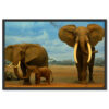 Falikép Afrikai Elefántok Vászonkép