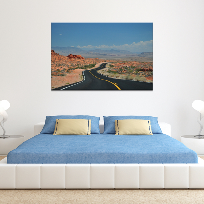 Falikép Nevada Sivatag USA Vászonkép