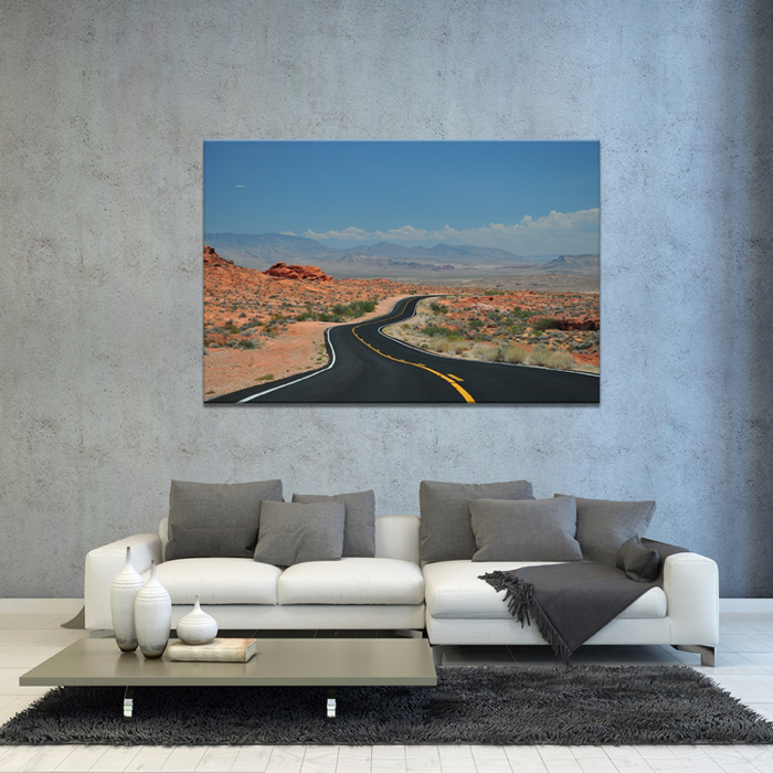 Falikép Nevada Sivatag USA Vászonkép