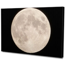 Falikép Hold Fekete Háttér Vászonkép
