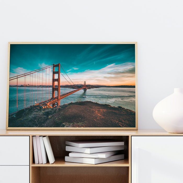 San Francisco Golden Gate Város Poszter