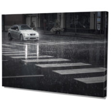 Falikép BMW M3 Város Eső Vászonkép