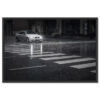 BMW M3 Város Eső Poszter