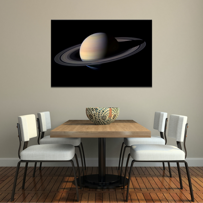Falikép Szaturnusz Bolygó Világűr Galaxis Univerzum Vászonkép