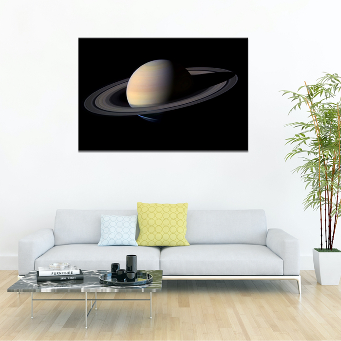 Falikép Szaturnusz Bolygó Világűr Galaxis Univerzum Vászonkép