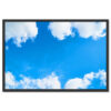 Falikép Kék Égbolt és Felhők Vászonkép