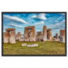 Falikép Stonehenge Látványosság Anglia Vászonkép