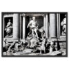 Falikép Ókori Szobrok Trevi-kút Szobrászat Szökőkút Róma Barokk Építészet Nicola Salvi Vászonkép