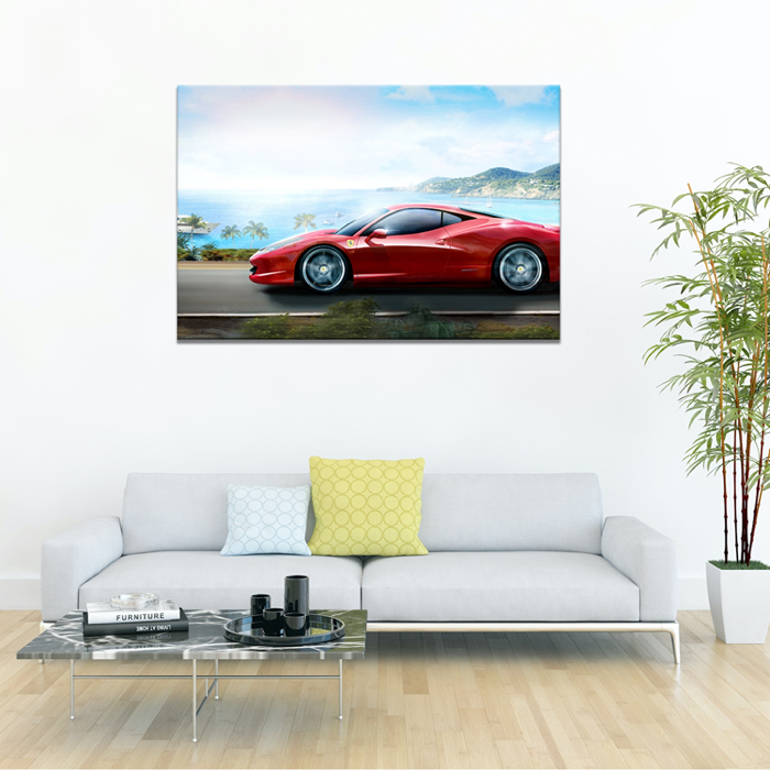 Falikép Ferrari Italia Vászonkép
