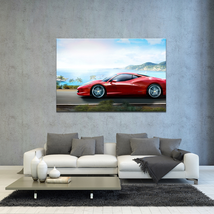 Falikép Ferrari Italia Vászonkép