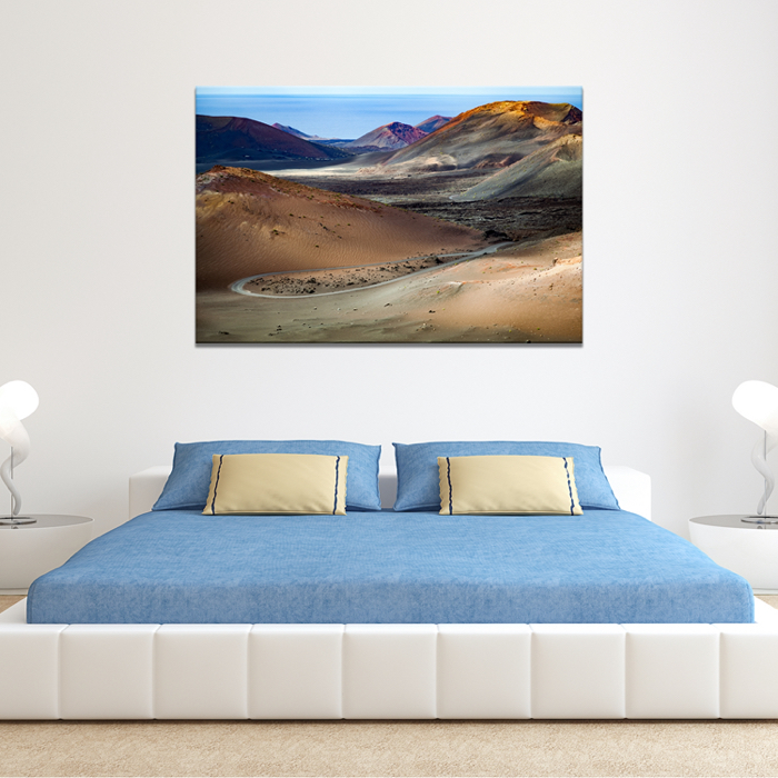 Falikép Sivatagi Tájkép Vászonkép