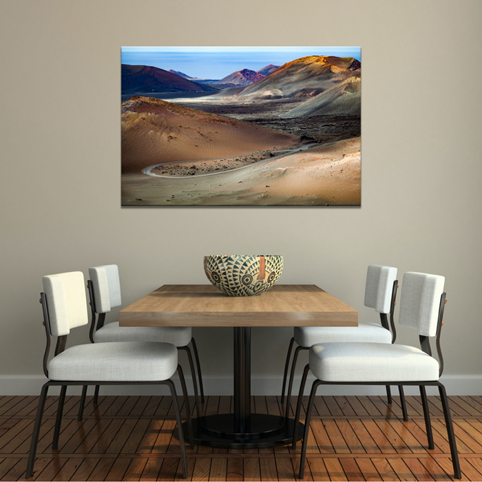 Falikép Sivatagi Tájkép Vászonkép