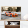 Toyota Supra Fast and the Furious Halálos Iramban Autó Poszter