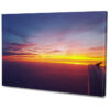 Falikép Repülőből Kilátás Napkelte Égbolt Felhők Fölött Vászonkép