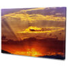 Falikép Napkelte Égbolt Felhők Vászonkép