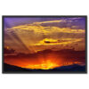 Falikép Napkelte Égbolt Felhők Vászonkép
