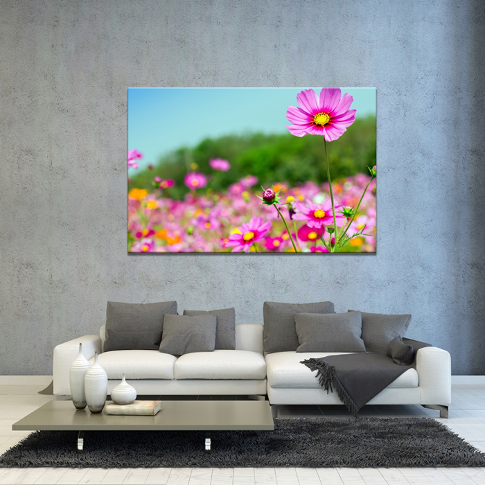 Falikép Színes Virág Mező Vászonkép