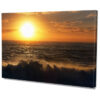 Falikép Napkelte Óceán Hullámok Vászonkép