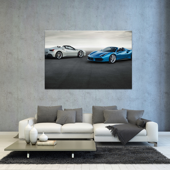 Falikép Ferrari Italia Sportautó Sportkocsik Autó Vászonkép