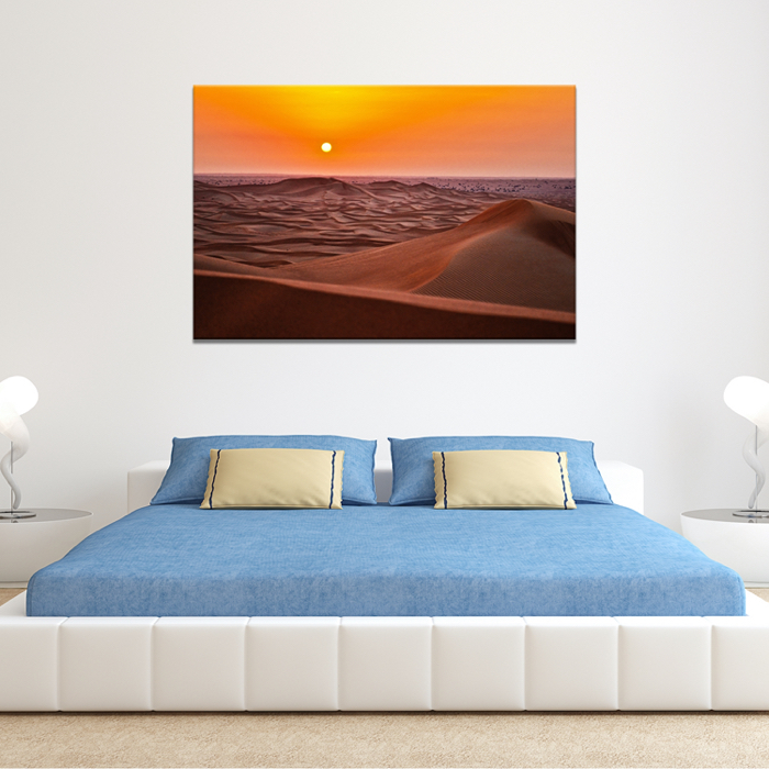 Falikép Sivatag Homok Dűne Nap Vászonkép
