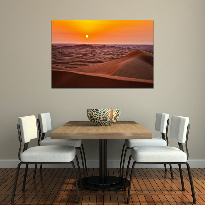 Falikép Sivatag Homok Dűne Nap Vászonkép