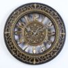 Luxus Falióra Klasszikus, Kerek, Réz, Arany, Bronz Színek, 30 cm