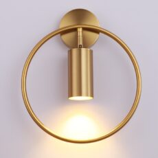 Art Deco Luxus Lámpa, Arany Színű, Fekete, Nappaliba, Előszobába, Hálóba, Ledes