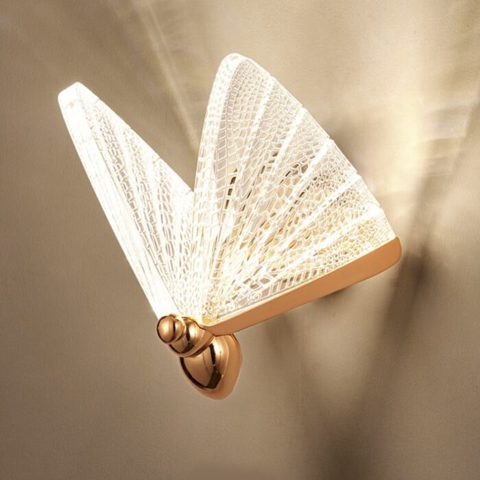 Pillangó Luxus Dekor Fali Lámpa