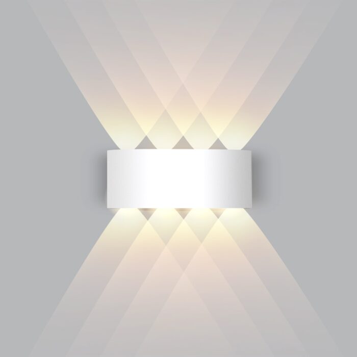 Kerti Fali Lámpa, Vízálló, Ledes, Modern Design