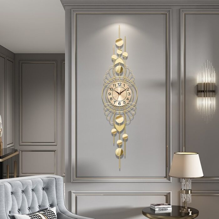 Nagy Falióra, Luxus Dekoráció, 109x27 cm